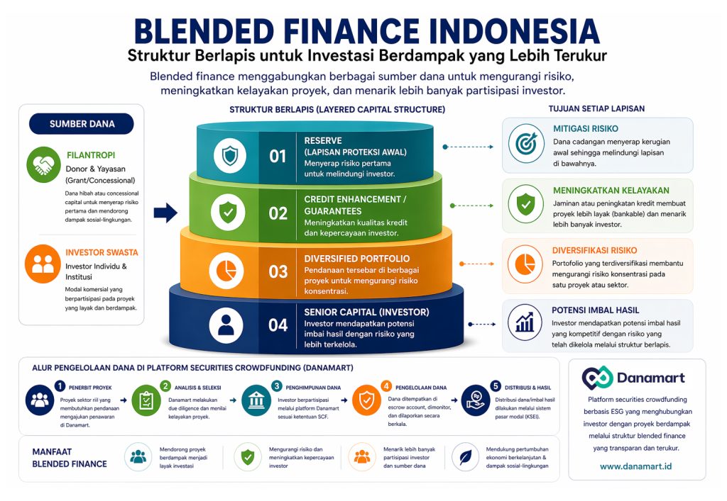 Blended Finance Indonesia dan Securities Crowdfunding Danamart