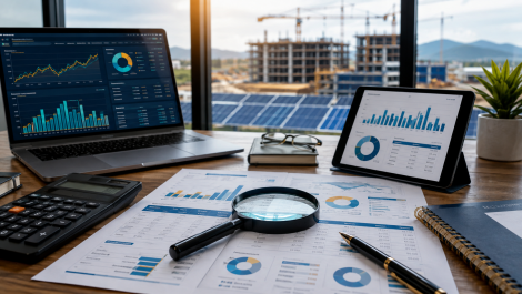 Ilustrasi analisis factsheet dan proyek investasi Securities Crowdfunding
