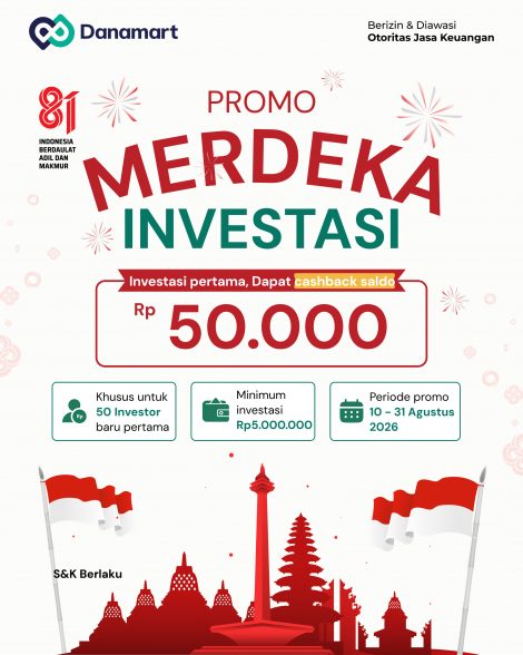 Promo Kemerdekaan Danamart Bonus Saldo Rp50.000